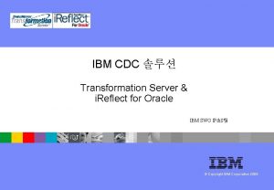 Ibm cdc