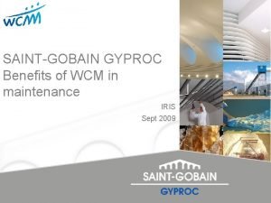 Saint gobain wcm