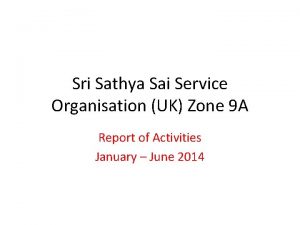 Sathya sai organisation uk