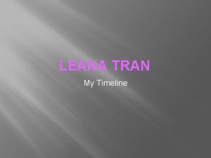 Leana tran