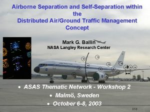 Airborne separation Airborne separation