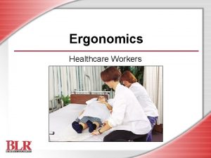 Objectives of ergonomics