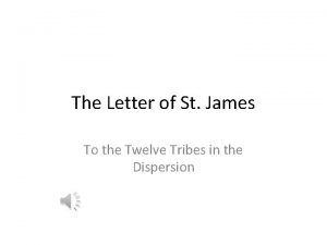 Letter of st james