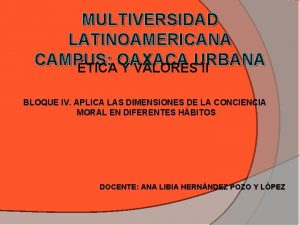 Multiversidad latinoamericana