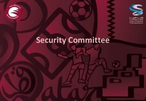 Fifa 2022 world cup security