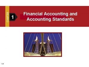 Financial accounting standards