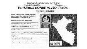 Educación religiosa secundaria
