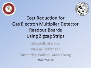 Cost Reduction for Gas Electron Multiplier Detector Readout