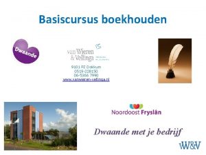 Basiscursus boekhouden