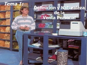 Naturaleza de la venta