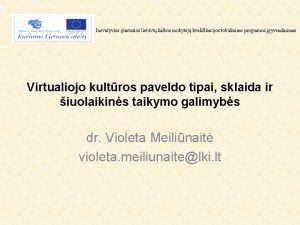 Inovatyvios gimtosios lietuvi kalbos mokytoj kvalifikacijos tobulinimo programos