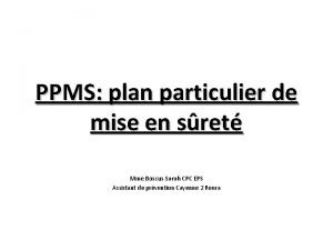 Document ppms vierge