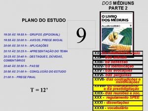 DOS MDIUNS PARTE 2 PLANO DO ESTUDO 19