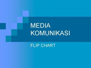 Pengertian flip chart