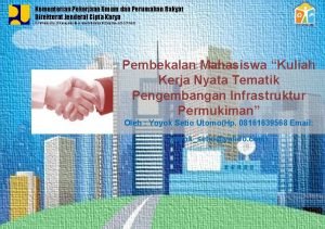 Kementerian Pekerjaan Umum dan Perumahan Rakyat Direktorat Jenderal