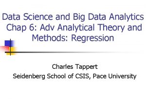 Data Science and Big Data Analytics Chap 6