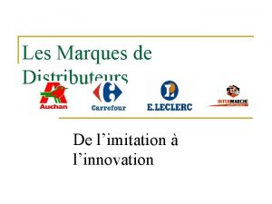 Marque de distributeur intermarché