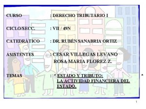 CURSO DERECHO TRIBUTARIO I CICLOSECC VII 49 N