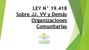 Ley 19 418