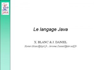 Les methodes en java Les methodes en java