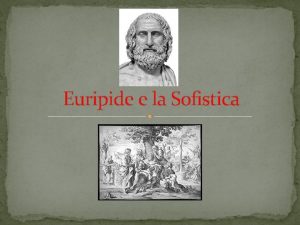 Euripide e la sofistica