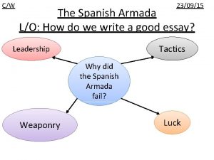 Spanish armada sentence