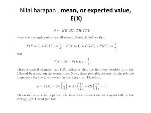 Konsep expected value