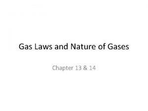 Gas laws formula