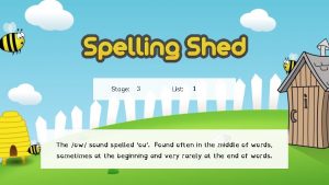 Sound waves spelling word lists