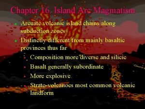 Island arc