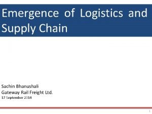 Replenishment cycle in supply chain