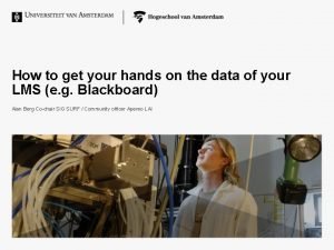 Blackboard database schema