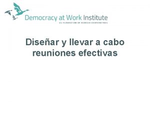 Agenda Agenda