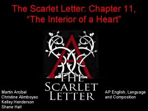Allusions in the scarlet letter