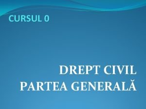Drept subiectiv civil Drept subiectiv civil