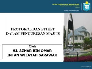 Susunan keutamaan dalam majlis rasmi