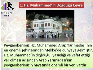 1 Hz Muhammedin Doduu evre Peygamberimiz Hz Muhammed
