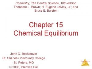 Ice table chemistry