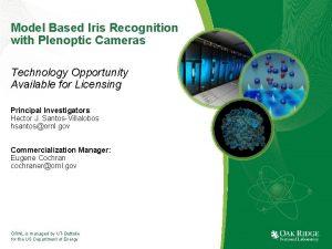Model Based Iris Recognition with Plenoptic Cameras Technology