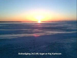 Solnedgng