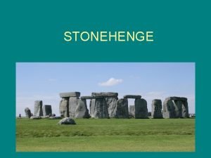 Original stonehenge layout
