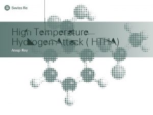 High temp hydrogen attack