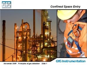 Confined space gas limits