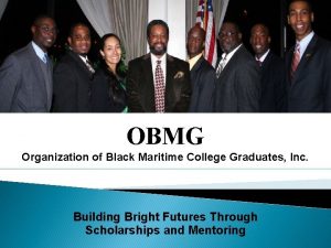 Organization of black maritime graduates