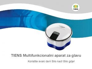 TIENS Multifunkcionalni aparat za glavu Koristite svaki dan