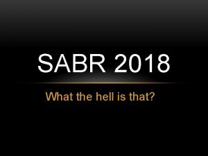 Sabr