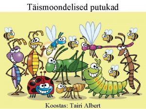 Tismoondelised putukad Koostas Tairi Albert Aiaprnikas Phyllopertha horticola