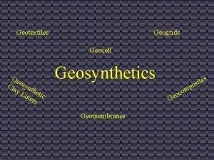 Geotextiles Geogrids Geocell Ge Cla osynt y L