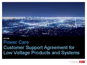 Power care customer service