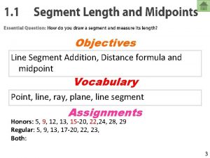 Partitioning a line segment calculator